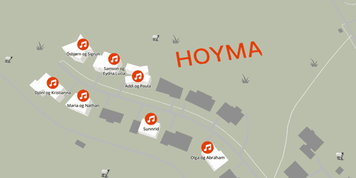 Hoyma Music Festival Map